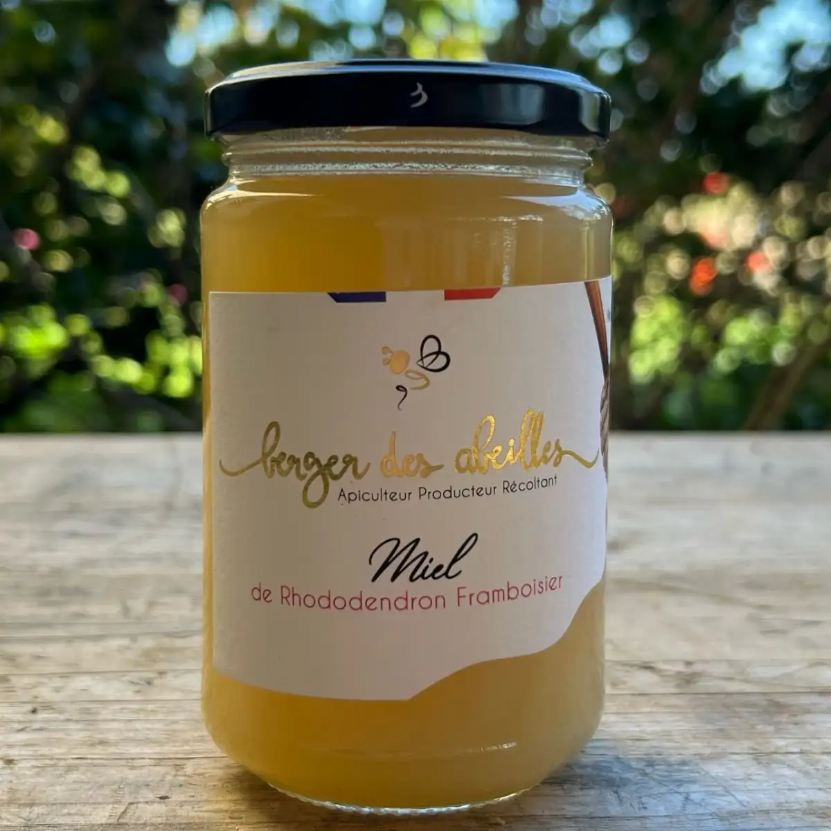 Miel rhododendron framboisier (400g)