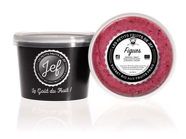 Sorbet de fruits bio (500ml)