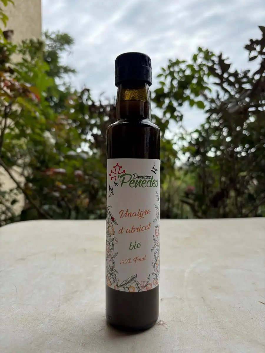 Vinaigre d'abricot 100% fruits (25cl)